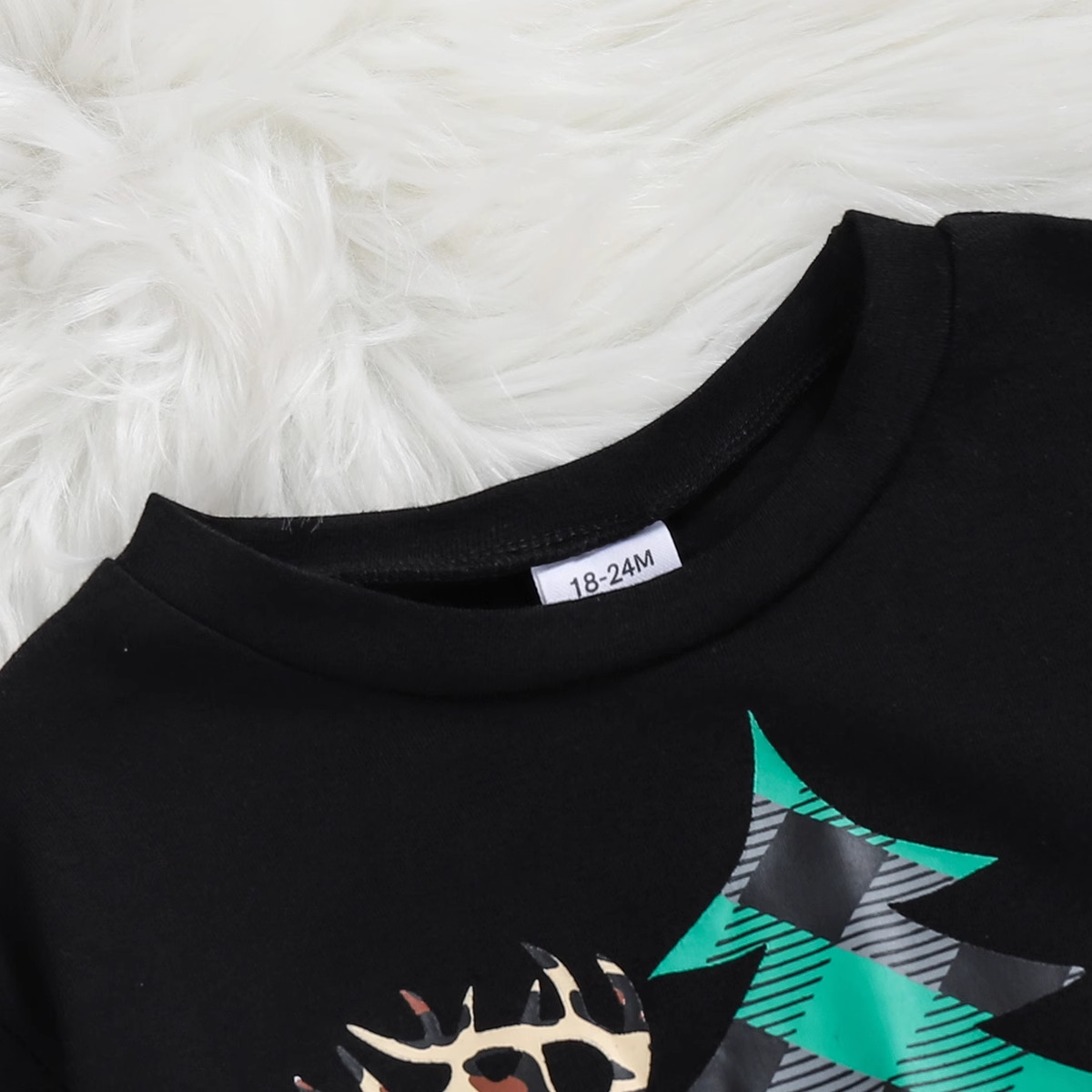 Sweater Girls Double Layer Cotton Sweater